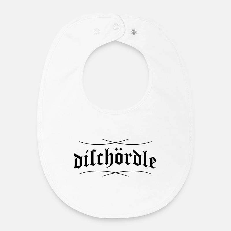 dischoerdle - Baby Organic Lätzchen - Weiß