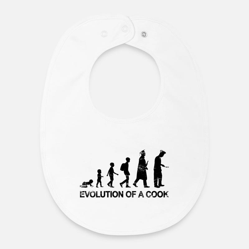 Koch Evolution - Baby Organic Lätzchen - Weiß