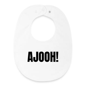 Ajooh - Baby Organic Lätzchen - Weiß - Vorne