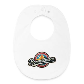 Boomerlicious - Baby Organic Bib - white - Front