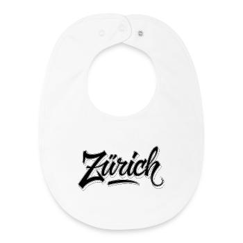 Zürich - Baby Organic Lätzchen - Weiß - Vorne