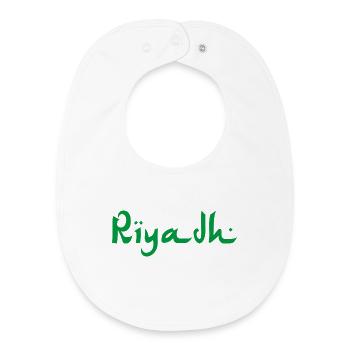 Riyadh - Baby Organic Bib - white - Front