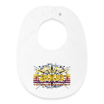 Awesome since 2000 Limited Edition - Baby Organic Bib - white - Front