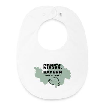 Niederbayern | ROTTAL-INN - Baby Organic Lätzchen - Weiß - Vorne