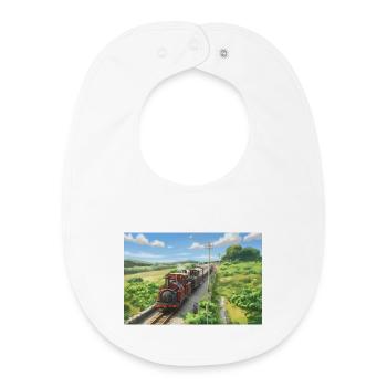 Dduallt-Doppelspiel - Baby Organic Lätzchen - Weiß - Vorne