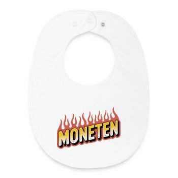 Moneten - Funny Tax Meme - Baby Organic Bib - white - Front