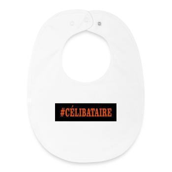 bachelor - Baby Organic Bib - white - Front