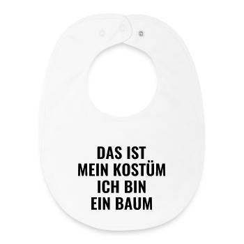 Tree Costume Carnival Carnival Muffle - Baby Organic Bib - white - Front
