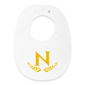 N - Baby Organic Lätzchen - Weiß - Vorne
