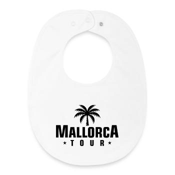 Mallorca Tour - Baby Organic Lätzchen - Weiß - Vorne