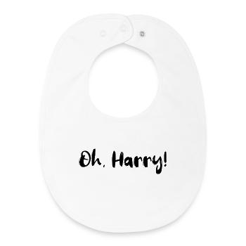 Oh, Harry! Design - Baby Organic Bib - white - Front