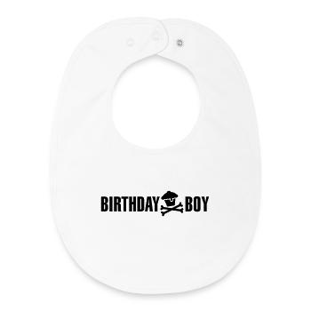 Birthday boy - Baby Organic Lätzchen - Weiß - Vorne