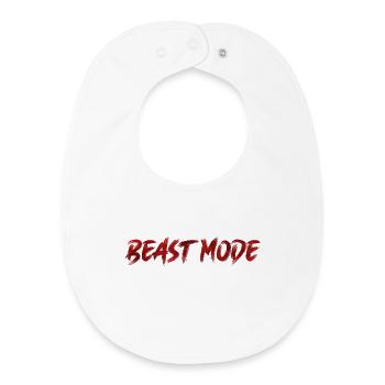 Beast fashion! - Baby Organic Bib - white - Front
