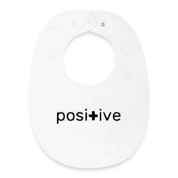 Positive - Baby Organic Bib - white - Front
