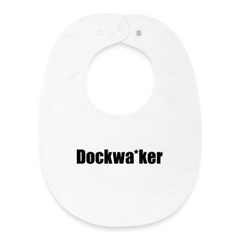 dockwa-ker - Baby Organic Lätzchen - Weiß - Vorne