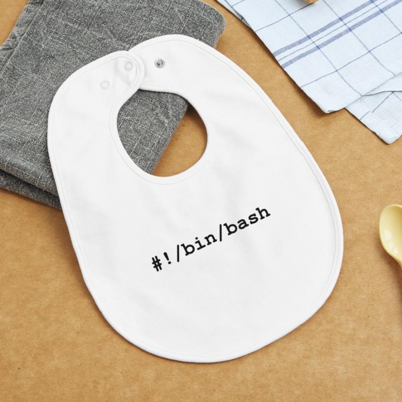 Bash / Bourne-Again Shell unter Linux und Unix Baby Organic Lätzchen