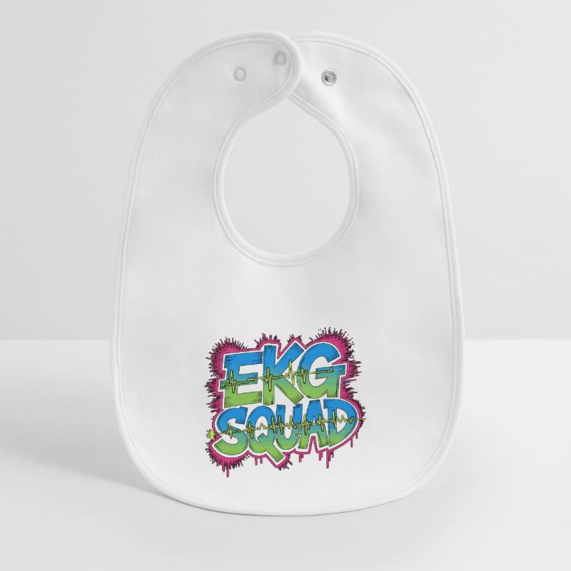 Cardiac Tech ECG Squad Pacemaker Technician Baby Organic Bib
