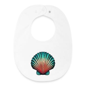 Shell - Baby Organic Bib - white - Front