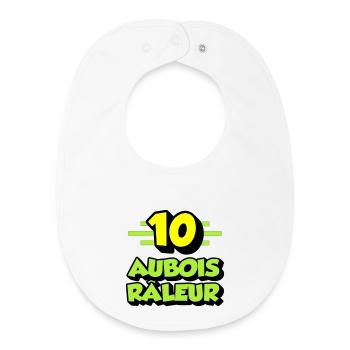 Complaining Aube - Baby Organic Bib - white - Front