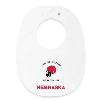 Nebraska - Baby Organic Lätzchen - Weiß - Vorne