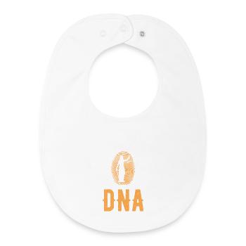 Justiz DNA Justitia Gerechtigkeit Anwalt Richter - Baby Organic Lätzchen - Weiß - Vorne