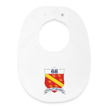 Haut-Rhin - Baby Organic Bib - white - Front