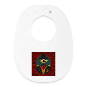 Conspiracy 02 - Baby Organic Bib - white - Front