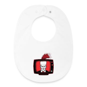 TV 01 - Baby Organic Bib - white - Front