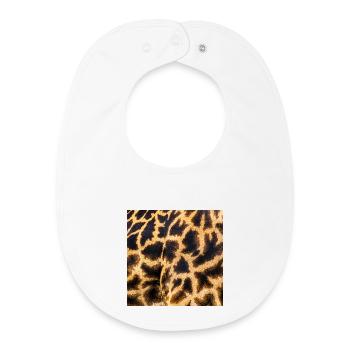 SAFARI - Bavoir bébé bio - blanc - Devant