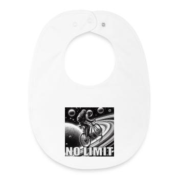 NO LIMIT - Bavoir bébé bio - blanc - Devant