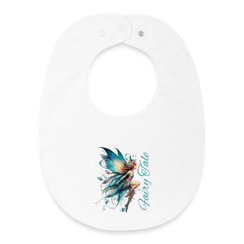 Fairy Tale Gift - Baby Organic Bib - white - Front