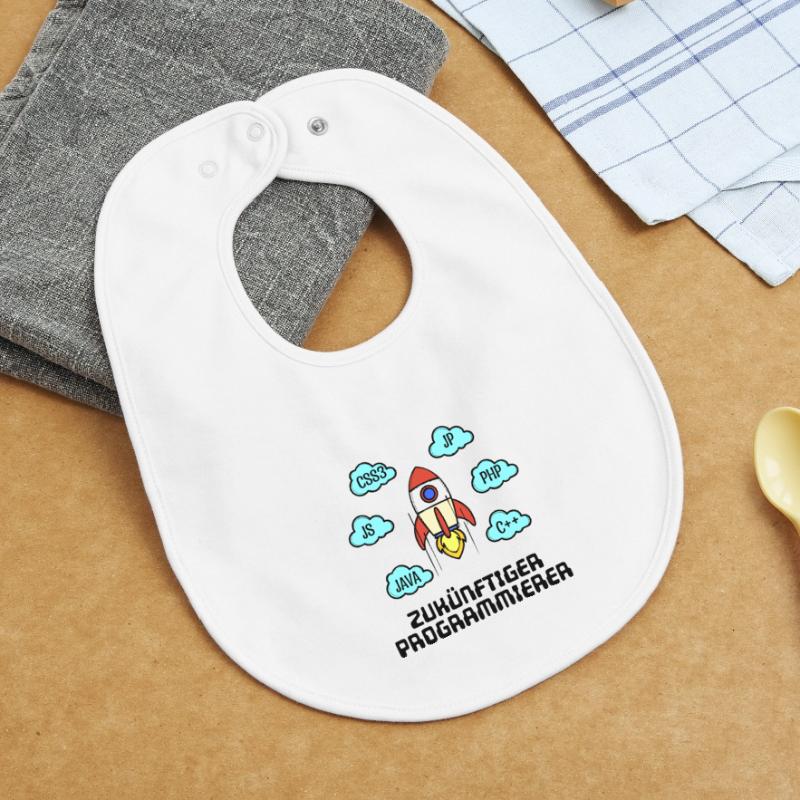 Css Code Developer C++ Java Php Programmer Baby Organic Bib