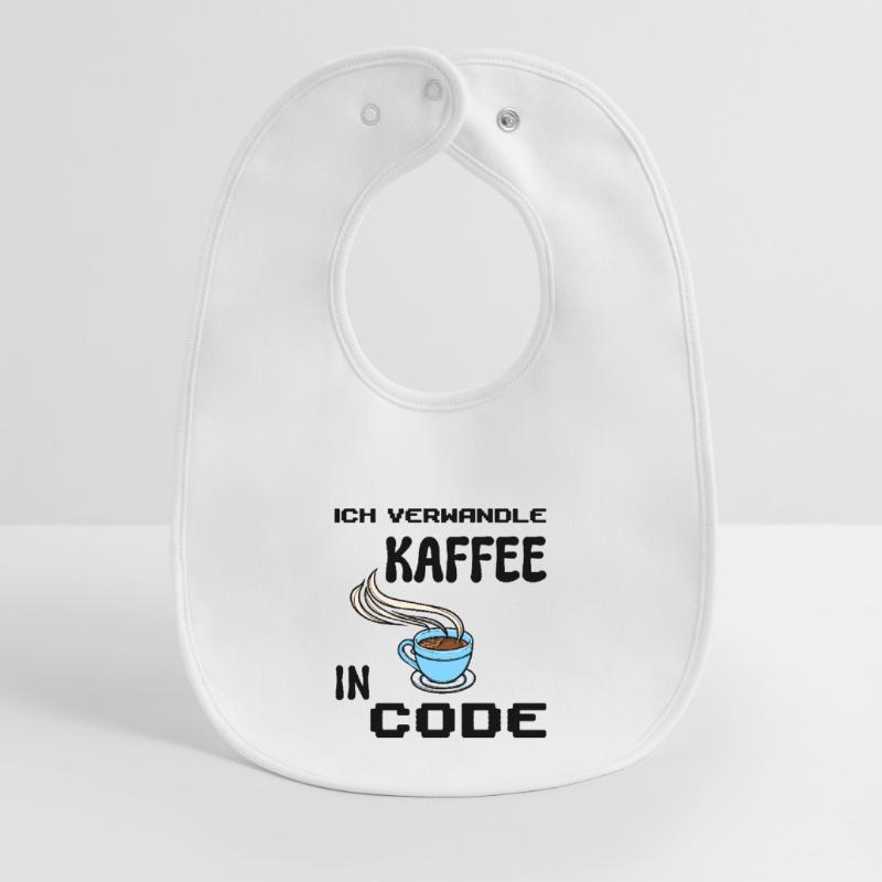 Coden Computerfreak Developer Statement Nerd Baby Organic Bib