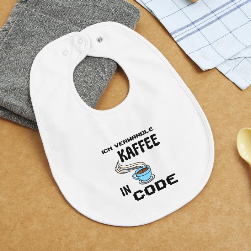 Coden Computerfreak Developer Statement Nerd Baby Organic Bib