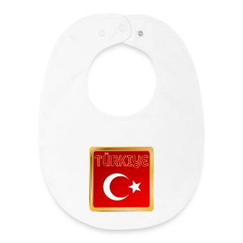 Türkiye - Baby Organic Bib - white - Front