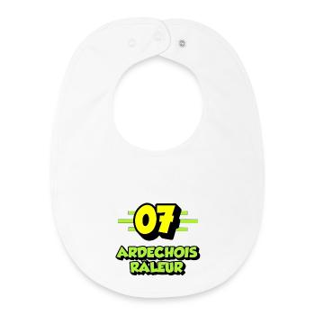 Complaining Ardèche - Baby Organic Bib - white - Front