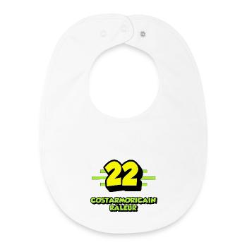 Complaining Costarmorican - Baby Organic Bib - white - Front