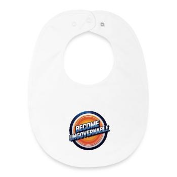 Become Ungovernable - Baby Organic Bib - white - Front