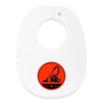 Cleaning vacuum cleaners - Baby Organic Bib - white - Front
