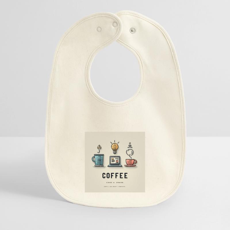 Conception du code du café Bavoir bébé bio