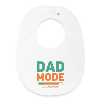 Mode papa en charge pour les futurs pères fiers - Bavoir bébé bio - blanc - Devant