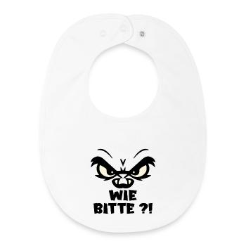 As please express - Baby Organic Bib - white - Front