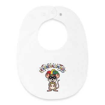 Carnival Mouse Cologne Carnival Mouse - Baby Organic Bib - white - Front