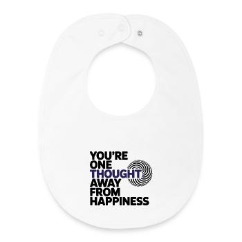 Certified Clinical Cognitive Transformation Gear  - Baby Organic Bib - white - Front