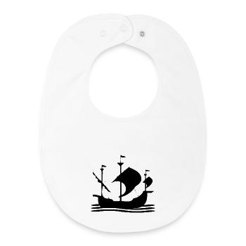 Sail - Baby Organic Bib - white - Front