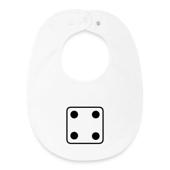 Says - Baby Organic Bib - white - Front