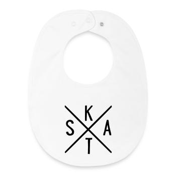 SKAT - Baby Organic Lätzchen - Weiß - Vorne
