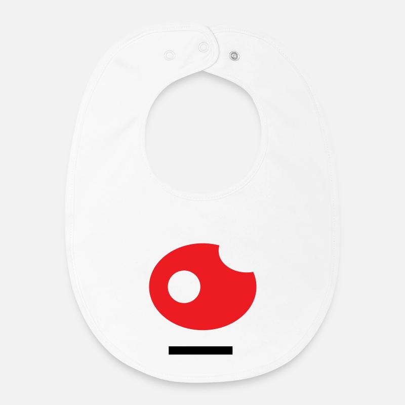 26 Art - Baby Organic Bib - white
