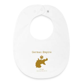 German Empire - Baby Organic Lätzchen - Weiß - Vorne