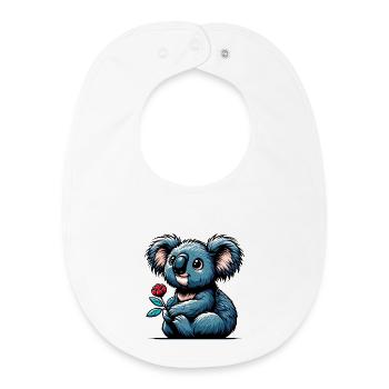 Koala - Baby Organic Bib - white - Front